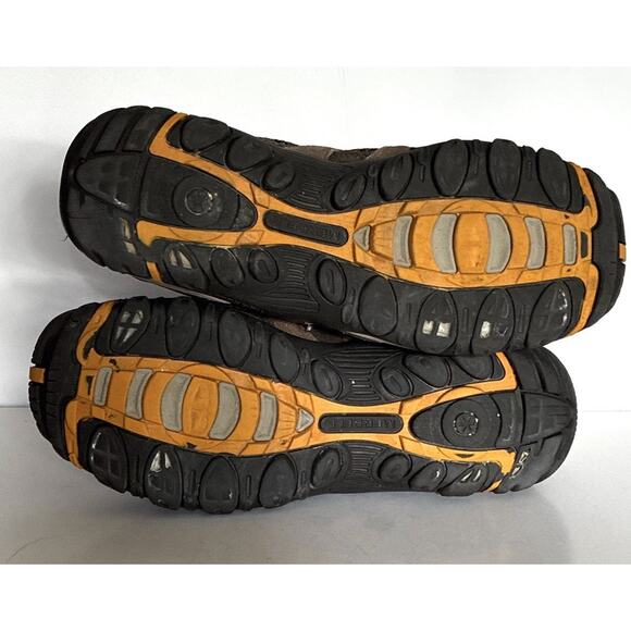 Merrill Sz 8.5 Unisex Alverston Brown Suede Fabric Hiking Trail Athletic Boot - Picture 6 of 7